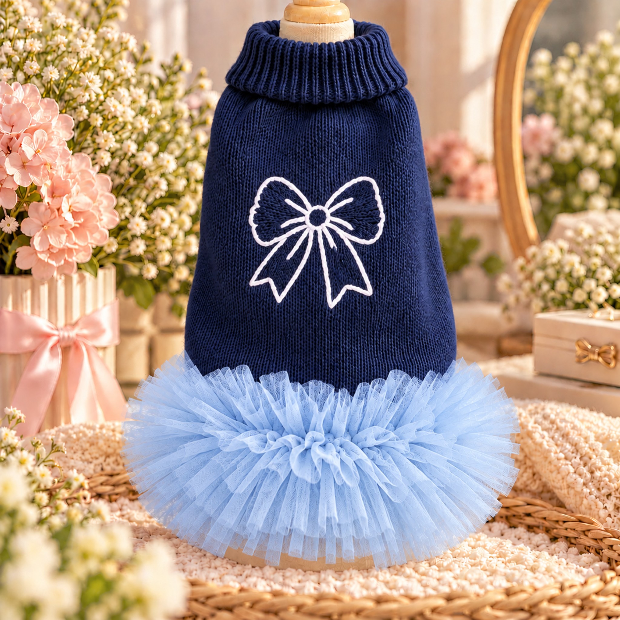 Maglioncino Fiocco di Tulle